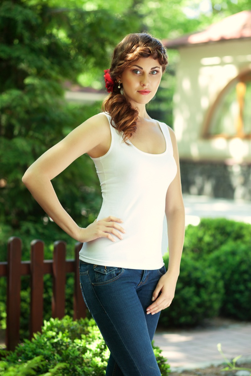 6251-2 Майка женская широкая бретель