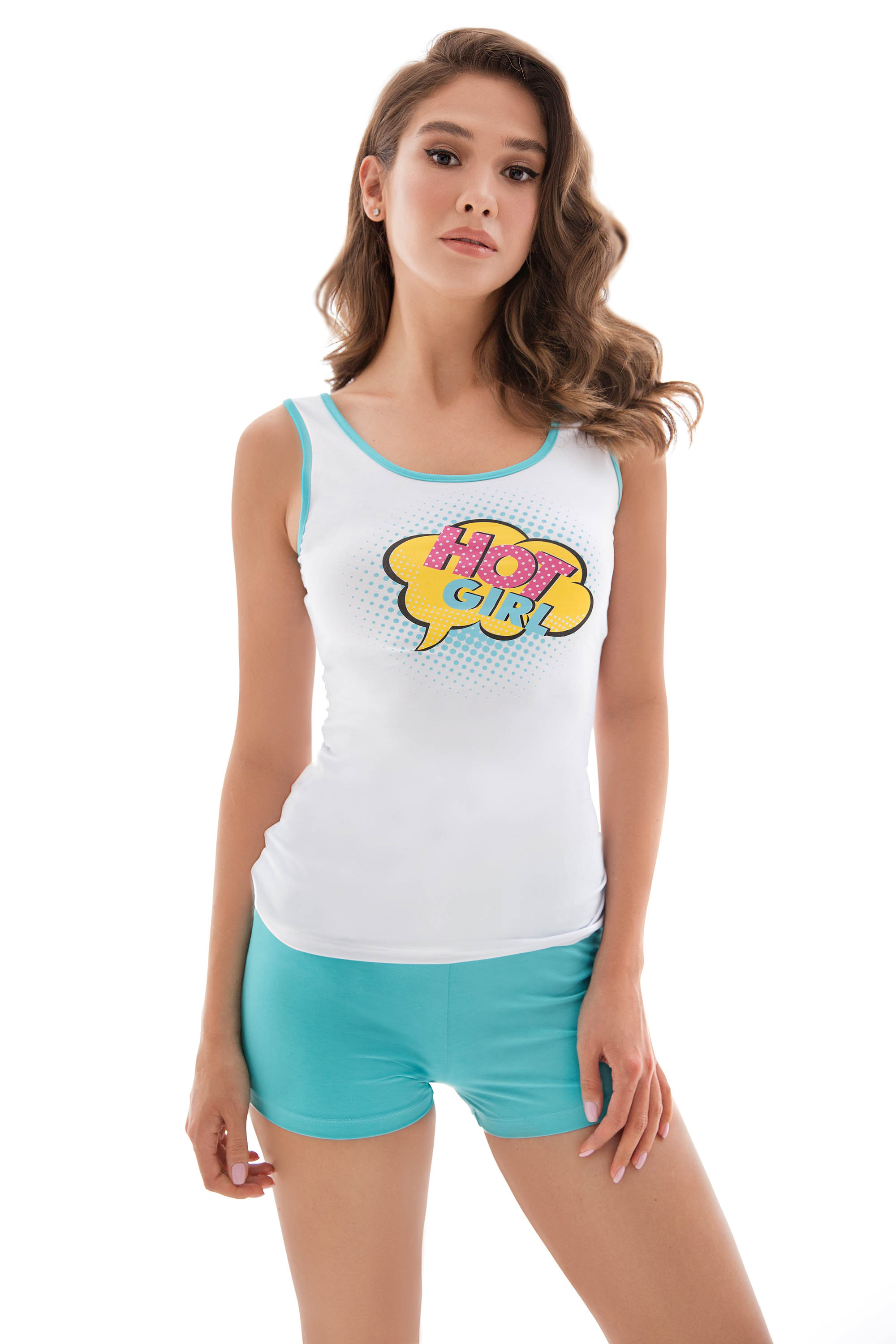 6213-5 Комплект женский майка+шорты